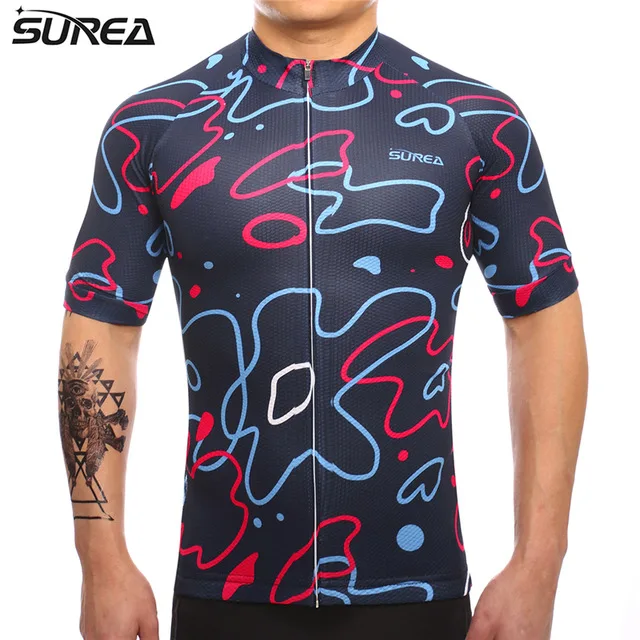 Surea transpirable Mtb Verano Ciclismo Джерси ropa bicicleta Майо де Hombre гоночный велосипед | Спорт и