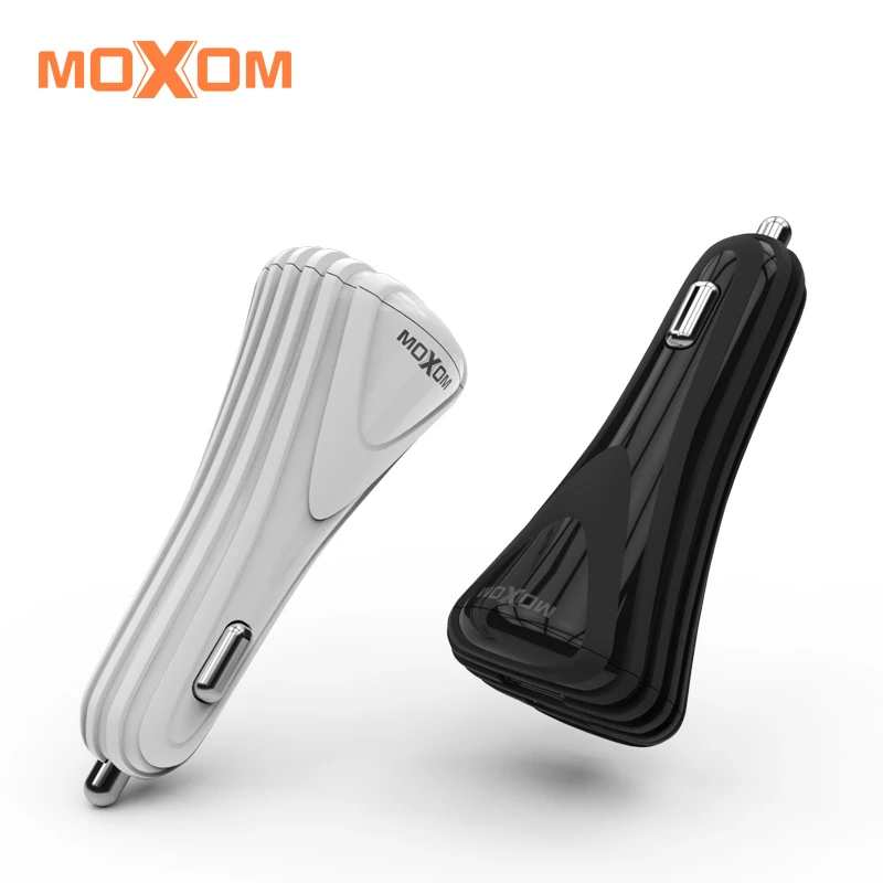 Автомобильное зарядное устройство MOXOM USB А настенное адаптер 2 порта