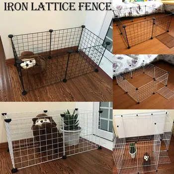 

Local Delivery Foldable Pet Playpen Iron Fence Puppy Kennel House Exercise Training Puppy Kitten Space Dogs Supplies