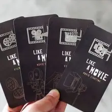 20 шт/партия как фильм закладки камера Рулон Кинопленки сланец кино освещение металлическая Закладка для книги