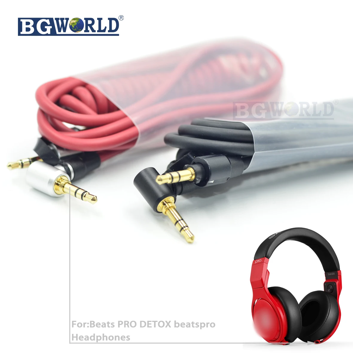 BGWORLD Replacement Stereo Audio Cable Cord extension cord wire for