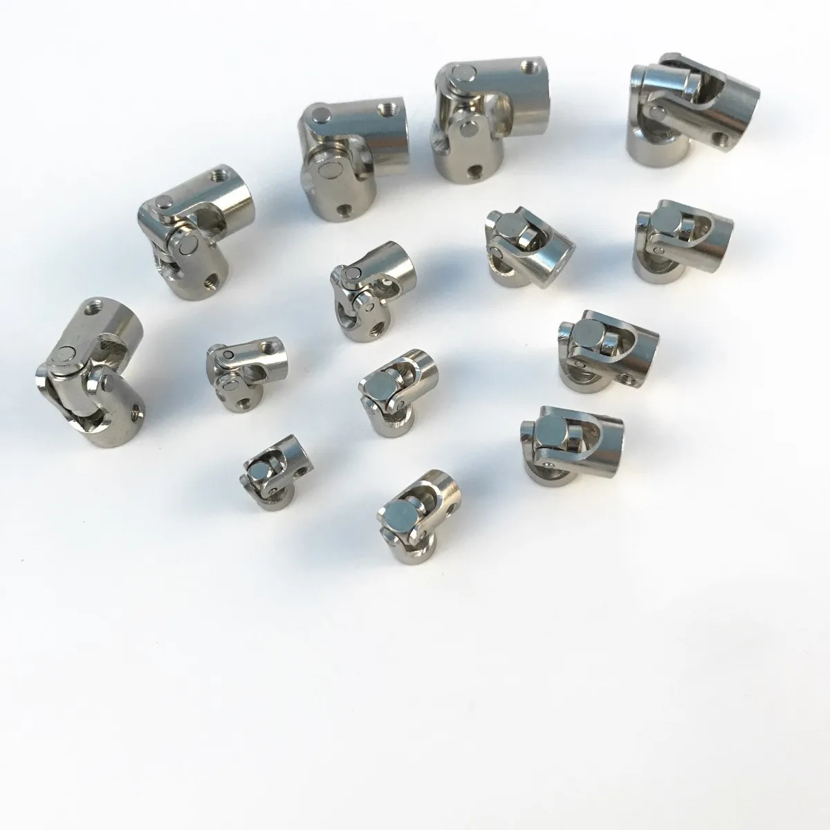 

4pc Metal Cardan Joint Gimbal Couplings Universal Join universal coupling Car Boat Model DIY Motor Shaft Fitting Accessory
