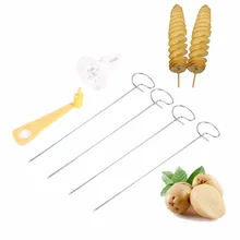 

1 Set Practical Vegetable Spiralizer Potato Spiral Cutter Slicer Twist Tower Slicer Making Fry Chips Shredder Vegetables Tools