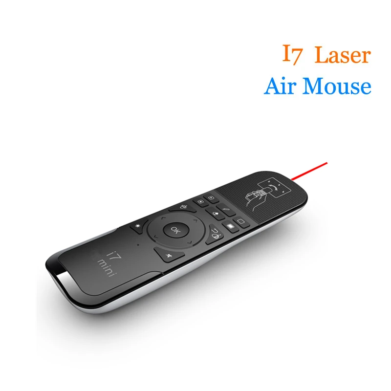 [WeChip] I7 лазерная мини Fly Air мышь 2 4G Беспроводной Встроенный 6 оси для ПК/Smart tv/Android tv
