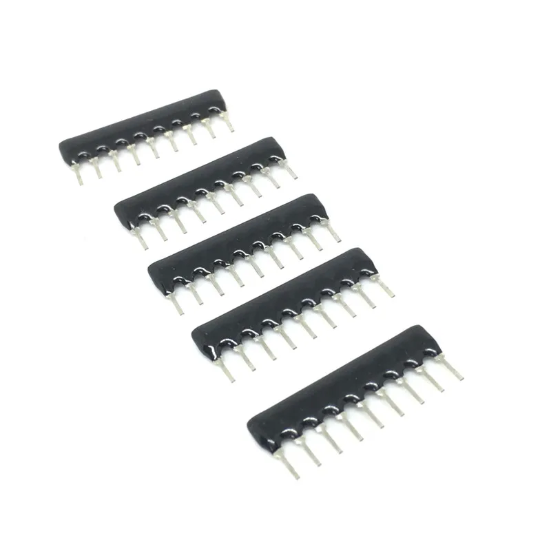 20 шт./лот DIP 1K 2K 4 7 K 5 1 6 8 10K 100K 9pin 4pin 5pin сетевая резисторная матрица линия A103G A102G A202G