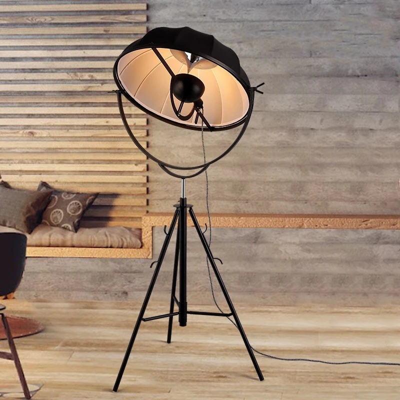 

European Modern Photography Studio Floor Lamp Adjustable Rotable E27 220V Designer Floor Lights For Living Room Bedside Office