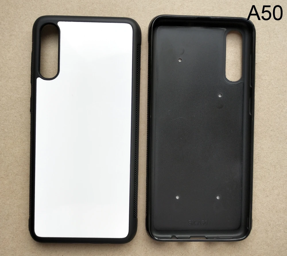 Для samsung A10E A20 A30 A40 A50 A70 M20 Резина TPU чехол для телефона сублимационная печать чехол+ пустая металлическая алюминиевая пластина 5 шт./лот