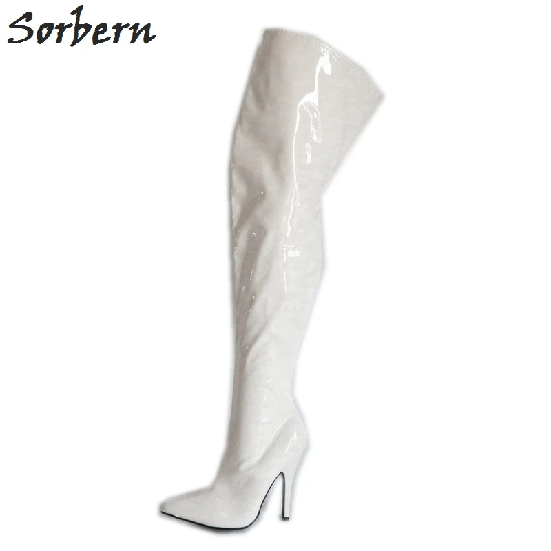 white designer boots