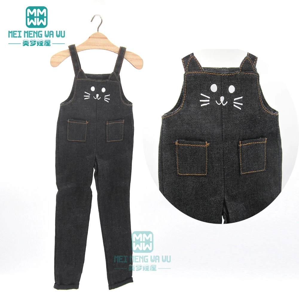 Одежда для кукол bjd аксессуары для 43 см 1/4 BJD MSD кукла модная футболка и джинсовый комбинезон