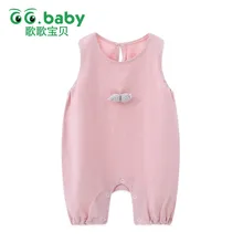 Cute font b Baby b font Girl Summer Romper Jumpsuit Sleeveless font b Baby b font