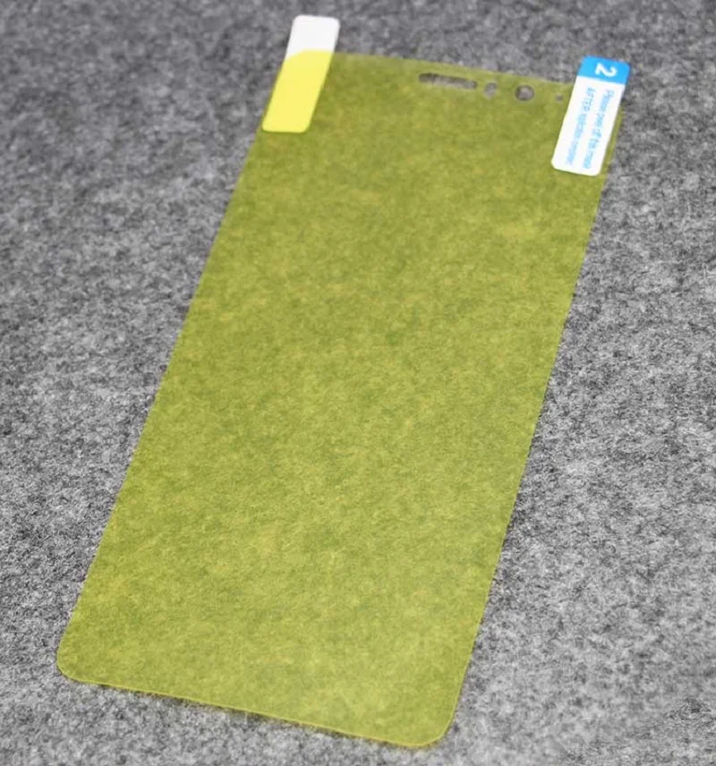 2 шт. ТПУ Nano мягкий полное покрытие Экран протектор для samsung Galaxy Note 4 5 8 9 S8 плюс