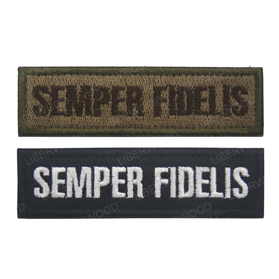 

Semper Fidelis Fi Multicam Morale Patch USMC Marsoc Raiders Marine Corps Armband Applique emblem badge