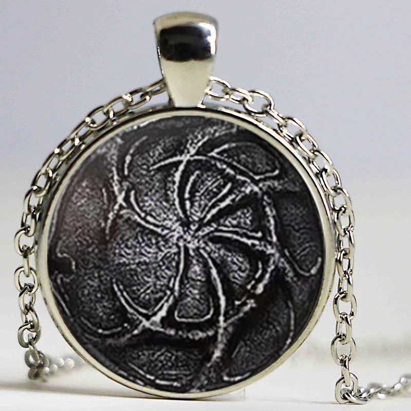 Pilgrims of Dark Pendant Dark Souls II Necklace Glass Dome Pendant