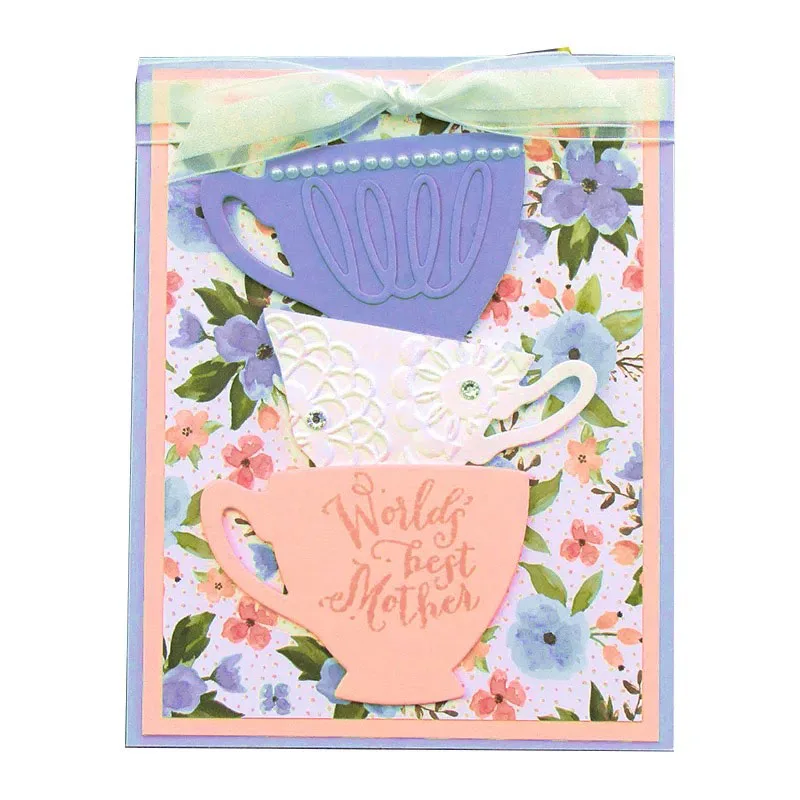 Drinkware Metal Cutting Dies heart/coffee cup clear stamps&die set for Scrapbooking Album Paper Card Embossing craft dies cut Drinkware Metal Cutting Dies heart/coffee cup clear stamps&die set for Scrapbooking Album Paper Card Embossing craft dies cut