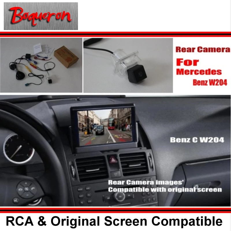 #*Cheap Car Rear View Camera Sets For Mercedes Benz C Class W204 2007~2014 Back Up Reverse Camera RCA amp; Original Screen