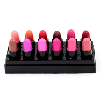 

Mini Lipstick Makeup Lipsticks Small Shine 72pcs/lot 12 Colors Cosmetics Make Up Lipstick Set Lip Stick Net 1.2g 9022