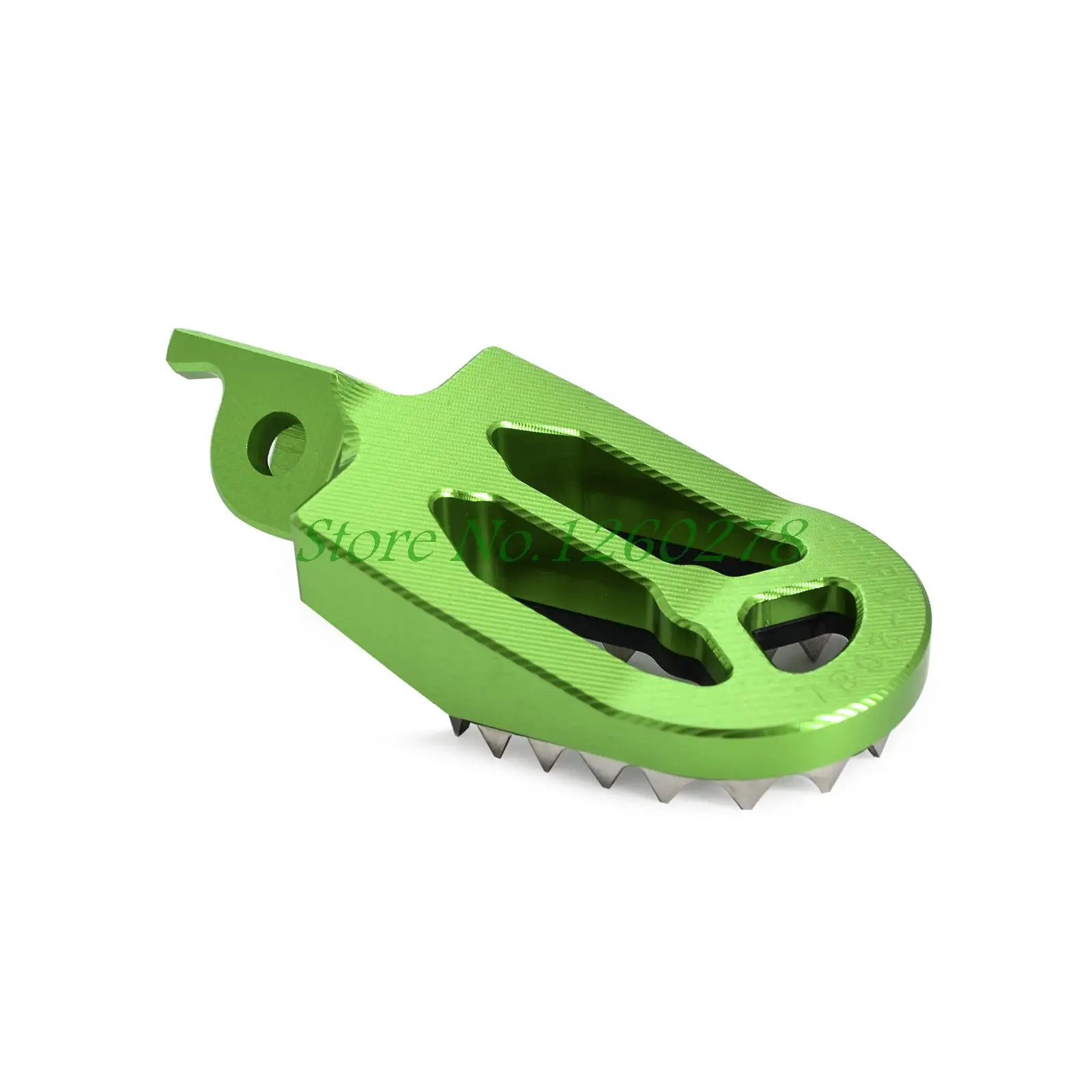 Мотоцикл с ЧПУ зеленый подножки для Kawasaki KX250F/KX450F 2007-2012 2013 KX250 2005-2007 KLX450R 2008-2009