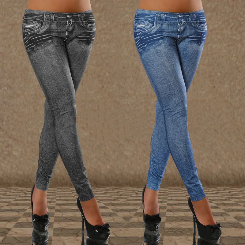 New Sexy Girls Jeans Leggings High 