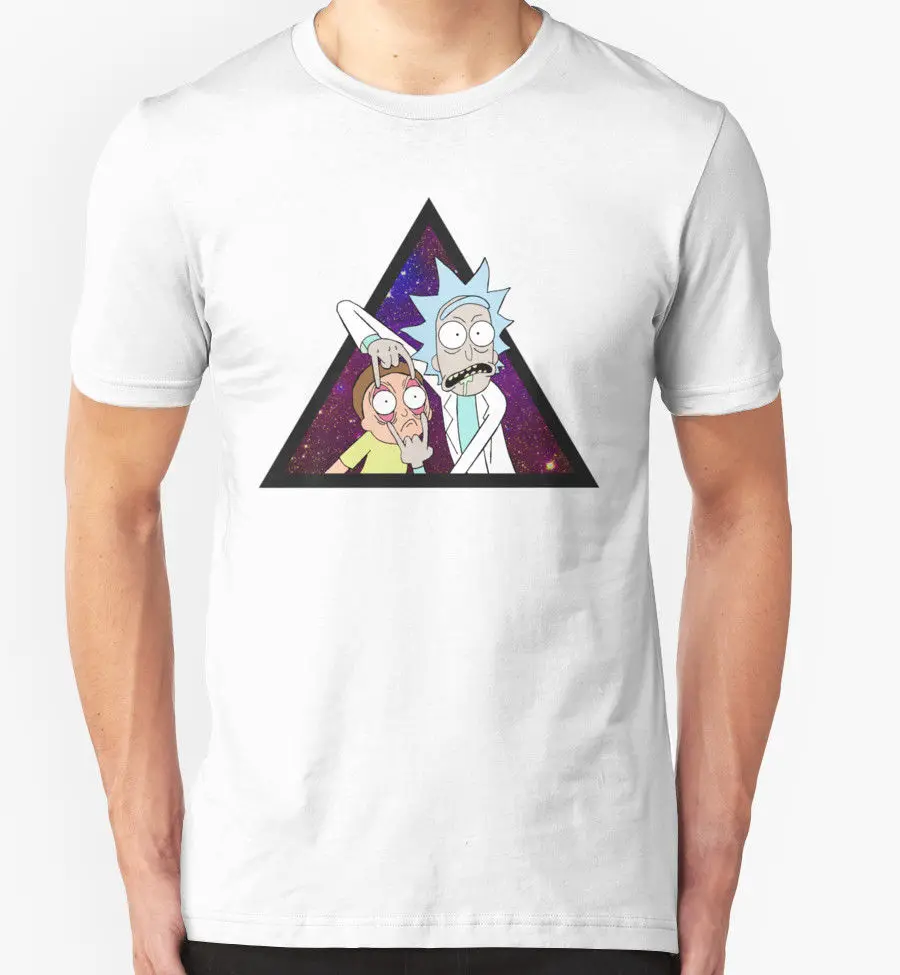 Rick and Morty T-shirt Men's Women's New Cotton Tee S-3XL Print Short Sleeve Men Top Novelty T Shirts Men'S Brand Clothing
