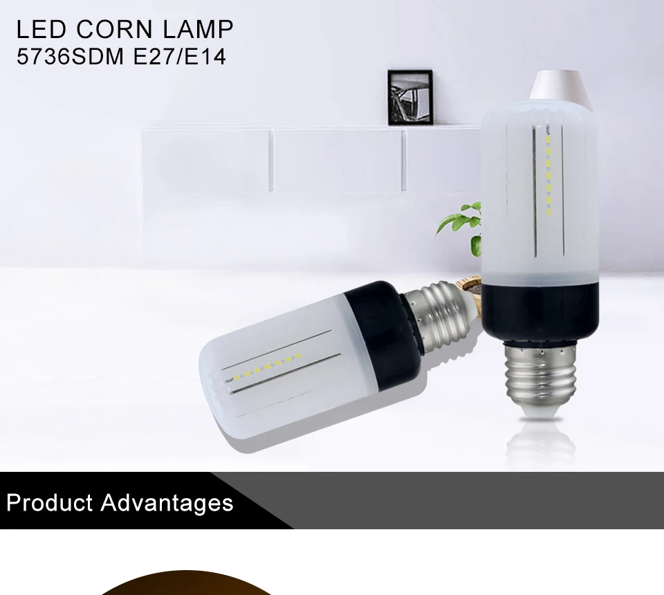 A++ высокое качество E14 E27 Светодиодный светильник 5736 SMD 110V 220V забота о глазу светодиодные лампы для дома светильник ing лучше, чем лампа накаливания