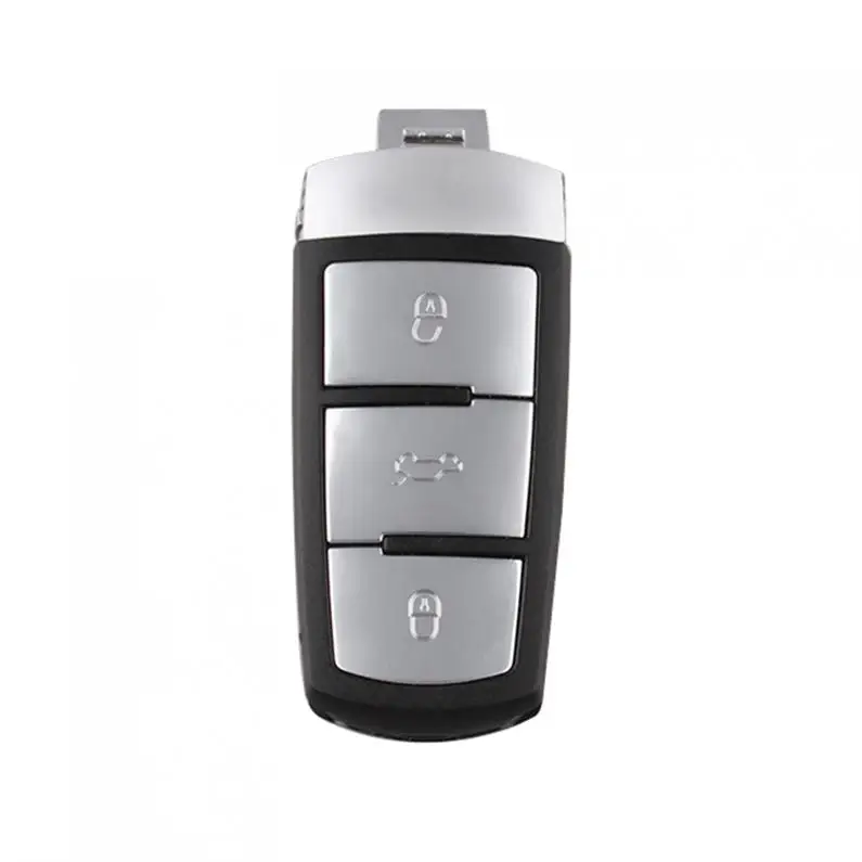 434 МГц 3 кнопки без ключа умный Автомобильный Брелок дистанционного управления с ключом с ID48 чипом 3C0959752BA и батареей для VW Passat B6 3C B7 Magotan CC