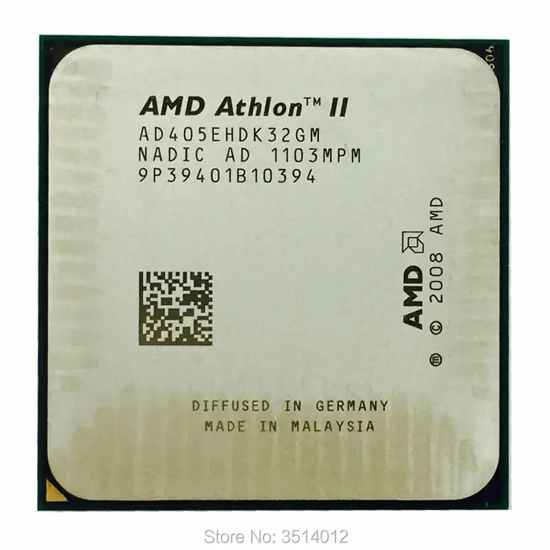 AMD Athlon II X3 405e 405 энергоэффективный 2 3 ГГц три ядра AD405EHDK32GI/AD405EHDK32GM TDP 45 Вт Разъем AM3 |