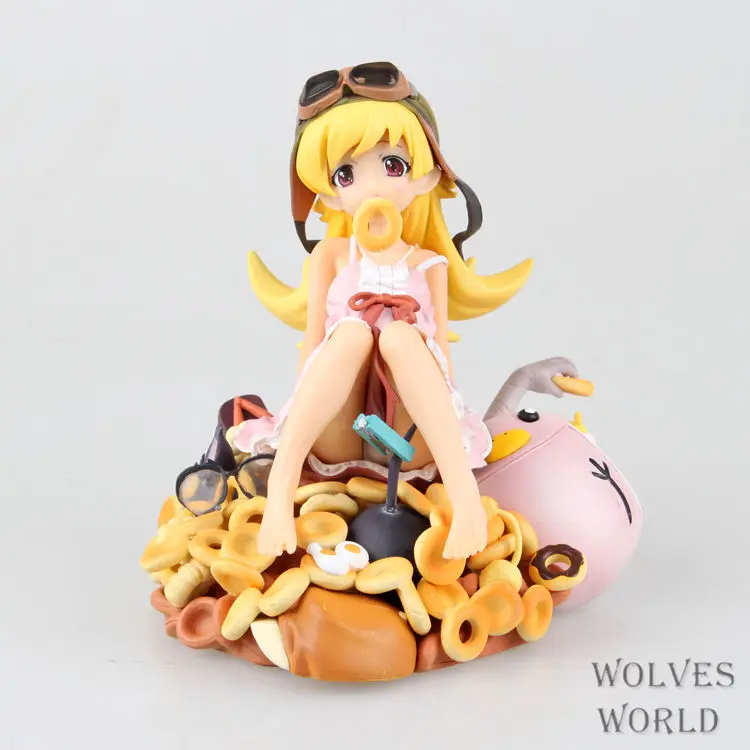 

Anime Figure 15 CM Cartoon Monogatari Nisemonogatari Oshino Shinobu PVC Action Figure Collectible Model Toy Collectibles