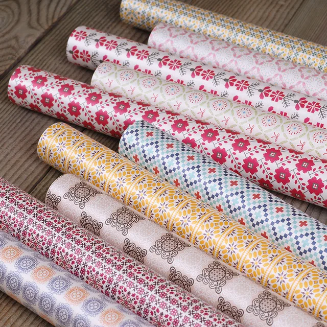 Buy Gift Wrapping Papers 7 Designs Geometric Holiday Gift Wrapping Paper