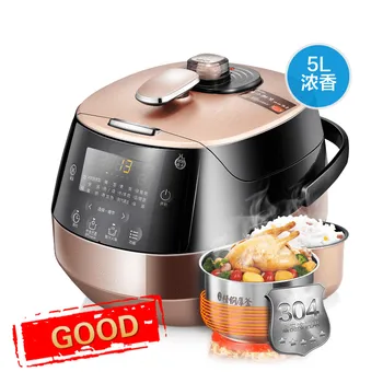 

Electric Pressure Cookers pressure cooker thick fragrant double gallbladder intelligent rice 5L cooker.