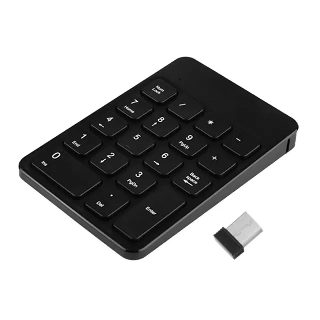 HB157 2.4G Wireless Receiver Included Portable Rechargable Mini 18 Keys Pad Numeric Keypad Keyboard For Desktop PC HB157 2.4G Wireless Receiver Included Portable Rechargable Mini 18 Keys Pad Numeric Keypad Keyboard For Desktop PC