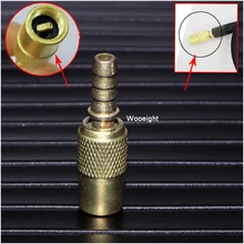 Wooeight 1 шт. цинковый сплав 6 мм шины колеса шины воздушный патрон насос клапан зажим разъем адаптер для авто автомобилей