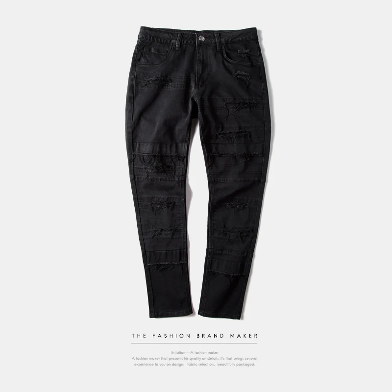 INFLATION 2016 New Arrival Publish Balmai Jeans Famous Brand Men Skinny Jeans Men Denim Overalls Mens