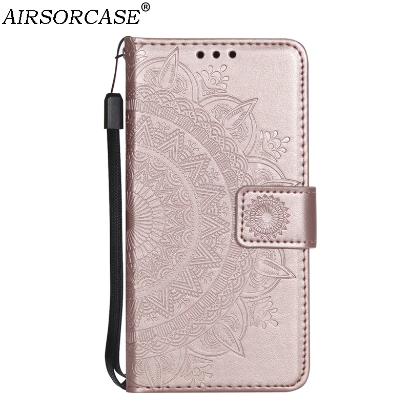Totem Printing With Lanyard Phone Back Cover for Huawei P20 Case Lite Nova 3e PU Leather Cases Inside TPU Shell | Мобильные телефоны