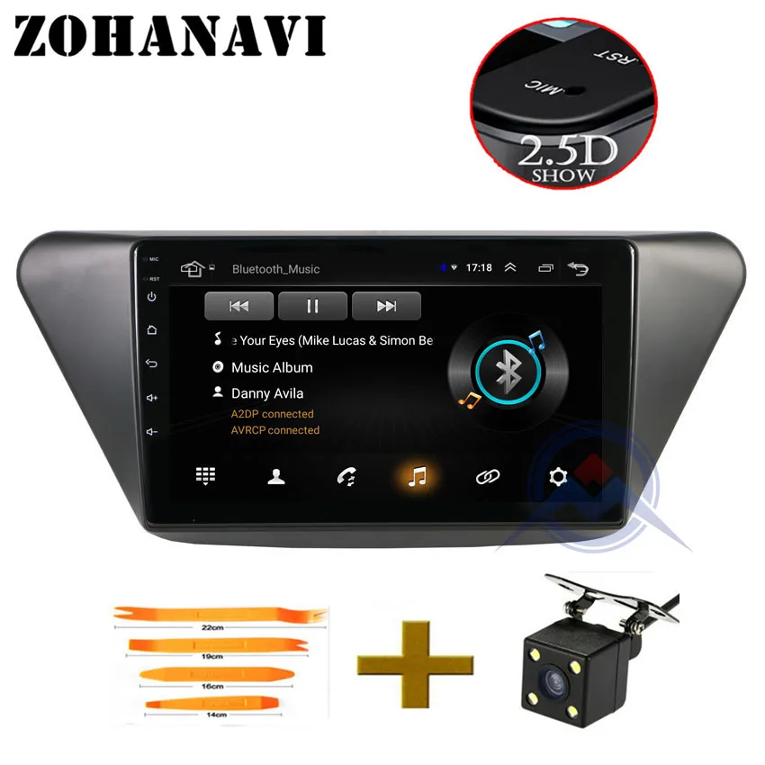 

ZOHANAVI 9inch 2.5D screen Android Lifan X50 Car DVD GPS Player with GPS Navigation Radio Bluetooth multimedia player