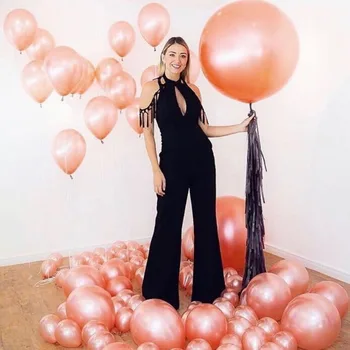 

Rose golden Latex Balloon Wedding Birthday Party Suppliese Balloon Arch Balloon chain Big Round Ball Home Decoration