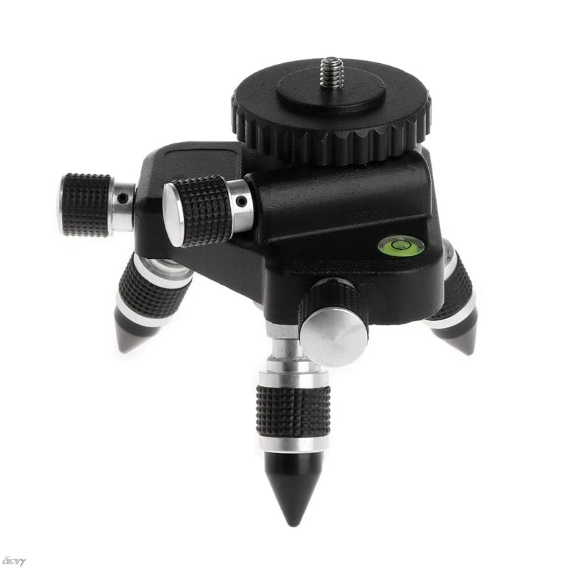 

Adjustment Rotation Tripod Bracket Base Pedestal for 1/4" interface Laser Level