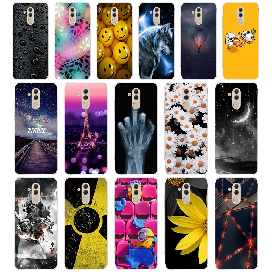 

K soft case For Huawei Mate 20 Lite Case 6.3 inch Transparent Silicone Phone For Huawei Mate 20 Lite Cover Coque Capa