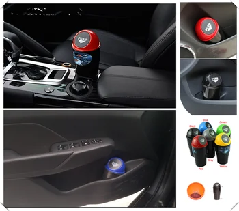 

1pcs auto parts mini round trash can container box shape for Opel Optima Rio5 Rio K2 K3 K4 K5 KX3 KX5 Insignia