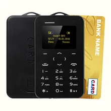 AEKU C6 Cartoon kid girl vibration bluetooth 2.0 small size mini ultrathin credit card mobile phone P099