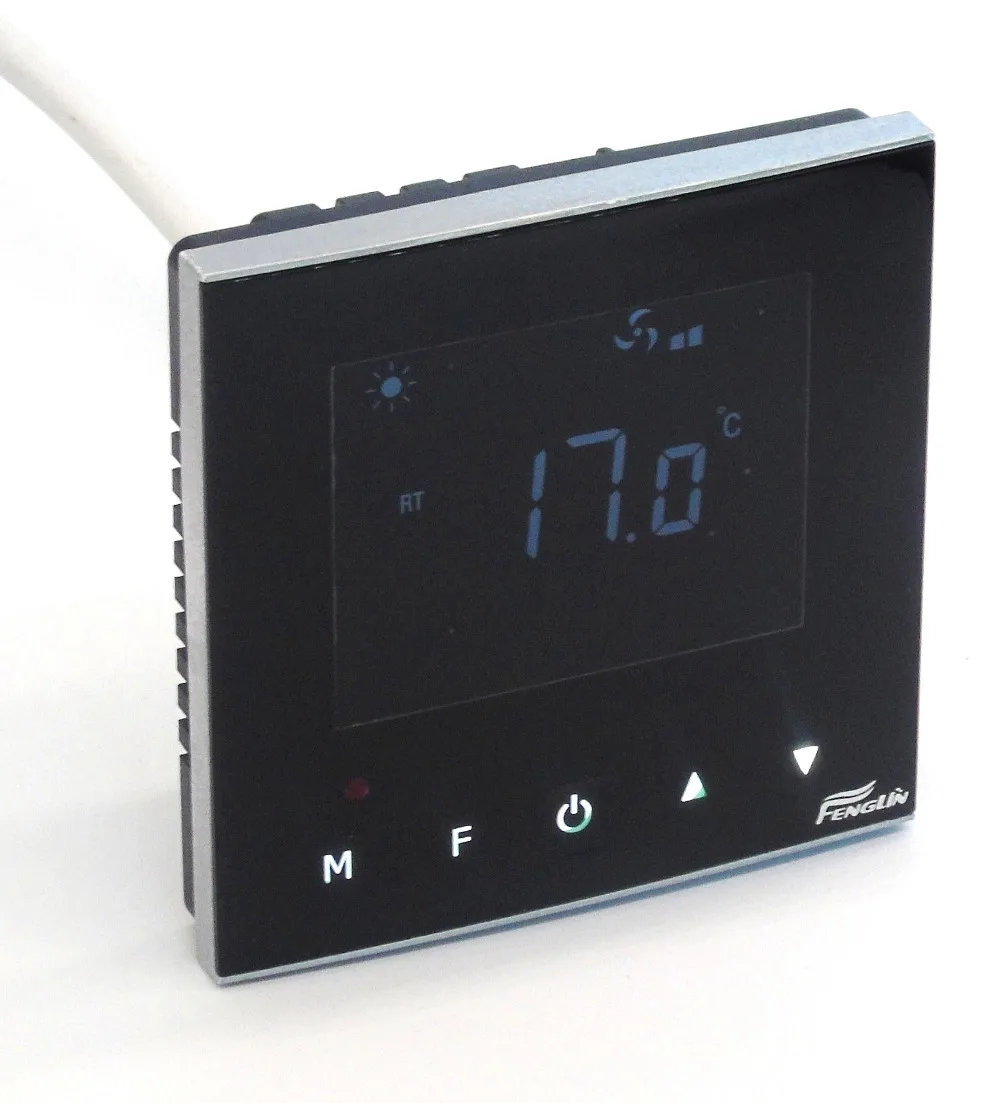 Touch 3 Speed Fan Coil Units Thermostat with cooling heatingin Air