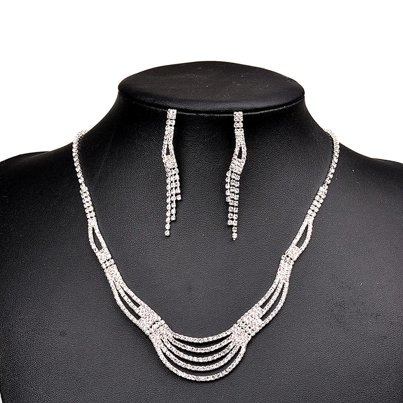 Jewelry & Accessories,Fashion Jewelry Sets. Bridal jewelry, Wedding jewelry, Zircon necklace earrings set Jewelry & Accessories,Fashion Jewelry Sets. Bridal jewelry, Wedding jewelry, Zircon necklace earrings set