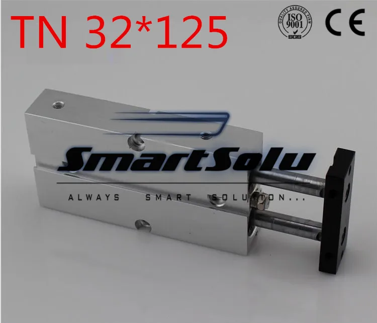 

Free Shipping Double Rod Bore 32mm Stroke 125mm Pneumatic Air Cylinder , TN 32-125MM TDA 32-125
