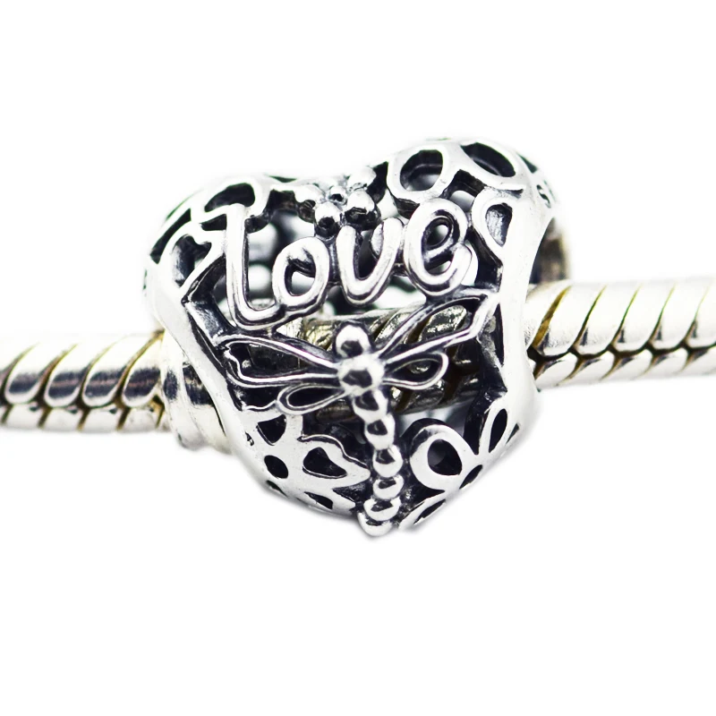 

Pandulaso Promise of Spring Charm Fit For Original European Snake Chain Bracelets sterling silver jewelry Woman DIY Fine Beads