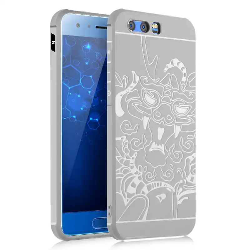 5 15 &quotОбложка для huawei Honor 9 чехол Роскошные 3D Рельеф Живопись кремния ультра