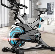 Dynamic sense Single car exercise fitness equipment Exercise bikes Intelligent induction LED display Golden tripod/210904/1