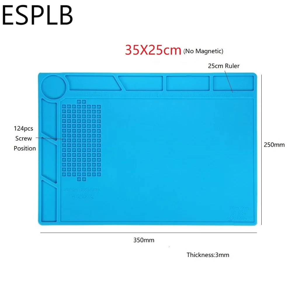 Ремонтный коврик теплостойкая паяльная станция кремниевый паяльный коврик рабочий коврик настольная платформа для паяльной станции BGA