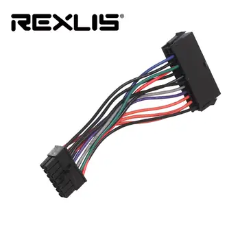 

REXLIS15cm Power Supply Cable Cord 18AWG Wire ATX 24 pin to 14 pin Adapter Cable for Lenovo IBM Dell Q77 B75 A75 Q75 Motherboard