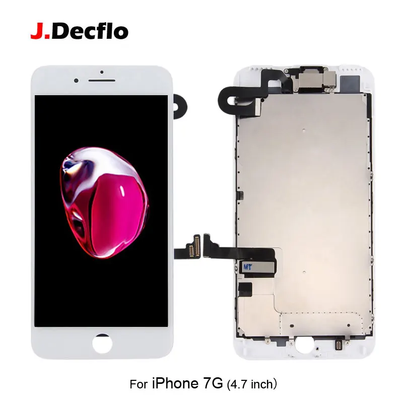 

For iPhone 7 7g LCD Display Touch Screen Digitizer Full Assembly Replacement with 3D Touch+Front Camera+Ear Speaker AAA Quality