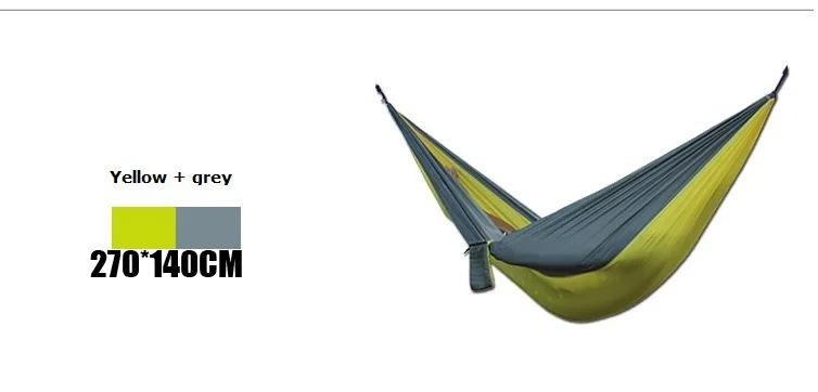 SAMIBULUO Parachute Hammock 1 Person Hammocks Travel 210d Nylon Fabric Camping Hamac - Цвет: 270