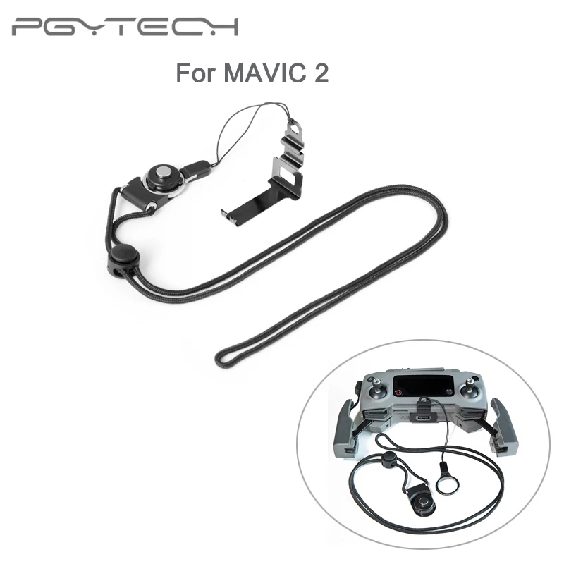 

PGYTECH for DJI MAVIC 2 Pro Remote Controller Clasp Lanyard Adjustable Neck Sling Drone Accessories Convenient and Portable